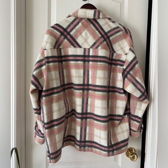 Plaid Zara Flannel Shacket - Picture 3 of 6